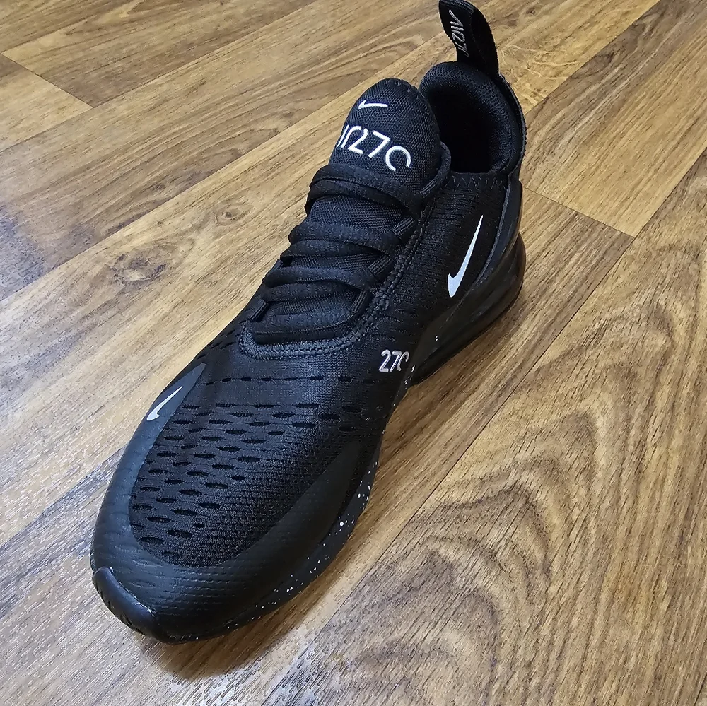 Nike Air Max 270 black with white dots - Picture 2 of 7